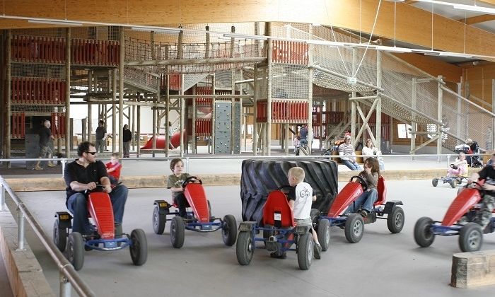 Gokartbahn Allwetterhalle © Bubenheimer Spieleland
